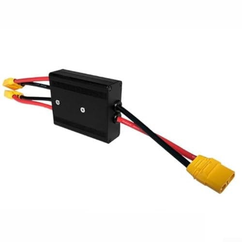 E-Bike Battery Discharge Converter, E-Bike Dual Battery Connector Adapter With XT 60 Port, Dual Battery Pack Switch Balancer 20-72VDC