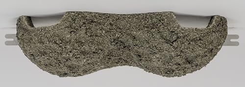 Mehlschwalbendoppelnest mit Edelstahl Halter, Vogelhaus, Nistkasten, Nisthilfe