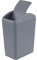 Readsky 20 L Plastic Trash Can with Swing Lid, Swing Top Trash Bin, Slim, Grey