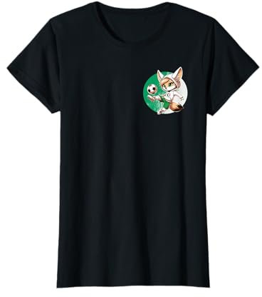 Maillot Fennec Drapeau Algérie Cadeau Foot Algérienne Dz T-Shirt