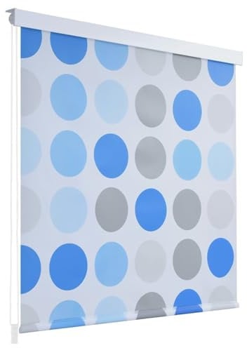 Snsowed Persiana Enrollable de Ducha 160x240 cm círculos, Estores Enrollables, Cortinas Y Estores Cocina, Estores para Ventanas