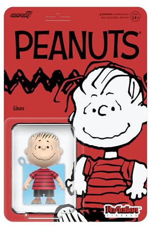 Super7 Peanuts Reaction Figures Wave 08 Linus Action Figure