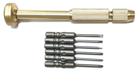 7pack Small Accuracy Screwdriver Eyeglass Sunglass Repairing Hand Tool for Office Or Travel Emergencies Screw Replacement for Glasses