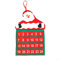 thematys Adventskalender Zum Befüllen & Aufhängen - Schöner DIY Weihnachtskalender mit Zahlen für Männer, Frauen & Kinder