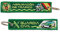 Schlüsselanhänger Verkehrsgruppe Civil Guardia Polizei Spanien Stickerei Grün Wappen Armee der Erde und Guardia Civil, grün, 14.5 x 3cm