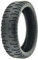 GREENSTAR - Bandage de Roue Adaptable - Pour Roues de Tracteur-Tondeuse Honda - Pneu Sans Chambre à Air - Ø ext. 193 mm/Ø int. 136 mm - Remplace origine : 42861-VA4-003