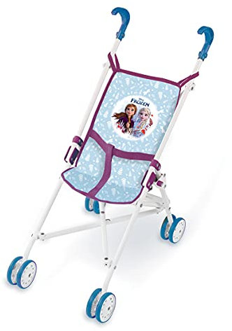 Smoby - Frozen - Passeggino a canna - per poponi e bambole - Pieghevole - Tessuto Lavabile - 250113