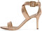 Sandali Tacco Alto a Spillo, MWOOOK-2335 Sexy Punta Aperta Scarpe della Cintura della Caviglia Festa,Rose Gold,34
