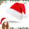 Seasboes Weihnachtsmütze, Weihnachtsmützen Weihnachtsmann Nikolausmütze Mütze Erwachsene Kinder Bart, Weihnachtshut Nikolausmützen Mütze Kinder für Cosplay Weihnachten Karneval Party Geschenk