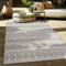 Paco Home Outdoor Teppich Flachgewebe Modern Boho-Style wetterfest & UV-beständig Ideal für Terrasse Balkon Wohnzimmer & Küche, Grösse:60x100 cm, Farbe:Beige