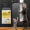 PROTECTO 2-Pack Ultra Durable Door Protector for Dogs – 45x30 cm Clear Cat Scratch Protector | Easy to Install Anti Scratch Door Guard for Dogs and Cats - Protection for Furniture, Walls and Windows