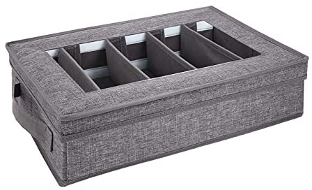 LOVIVER Boîte de Rangement pour Ustensiles Couverts avec Poignées pour Ustensiles Couverts Couverts