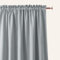 ROOM99 Vorhang mit Kräuselband Aura 140 x 240 cm Breite x Höhe Schiebegardinen Modern Curtain Wohnzimmer Schlafzimmer Hellgrau, 1 Stück