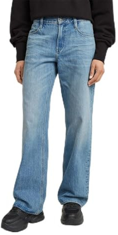 G-STAR Damen Judee Low Waist Loose Jeans Blau (Faded Brilliant Blue D22889-D788-G872) 29W / 34L