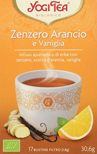 Yogi Tea Zenzero Arancio e Vaniglia - 30.6 gr - [confezione da 3]