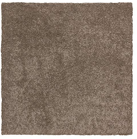 Luxus Teppichfliesen Velours Qualitäts Teppichplatten Aristo 50x50cm, Farben:Taupe