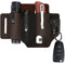 Linkstyle Ledergürtelhülle, Multitool EDC Tasche mit Messerscheide, Stifthalter, Schlüsselanhänger und Taschenlampenholster für Männer Organizer-Werkzeuge