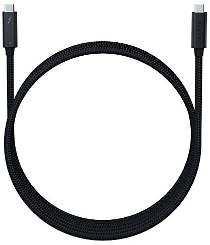 Razer Thunderbolt 4 Câble (2.0 Meter) - Jusqu’à 40 gigabits par seconde, Résolutions allant jusqu’à 8K | Noir