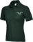Personalised Embroidered Your Text Ladies Classic Polo Shirt Casual Workwear Partywear Adult Women Gift Top (Bottle Green, L, l)