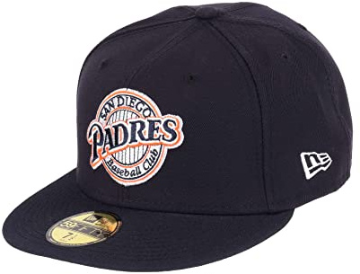New Era San Diego Padres MLB Navy Retro 59Fifty Basecap - 8-64cm (XXL)