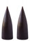 Kunstindustrien® Stumpenkerzen, Hergestellt in Dänemark, 43 Farben verfügbar, Kegel Kerze, Durchgefärbte Stumpenkerze lange Brenndauer von 15 Std., Kerzen Deko, 2 Stück, 6,5 x 16cm (Schokoladenbraun)