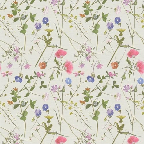 Livingwalls House of Turnowsky 389012 Wallpaper Floral Beige Grey Plant Wallpaper Non-Woven Wallpaper 10.05 m x 0.53 m Made in Germany