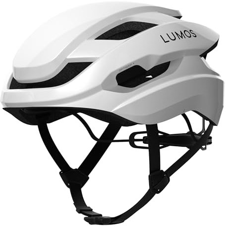 Lumos Ultra Fly - Lightweight Road Optimized Bike Helmet | Lumos Firefly Compatible | Built-in Sunglasses Port | Custom-Made Fit System for Adult Men & Women | Bicycle Cycling Accessories
