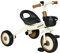 AIYAPLAY Dreirad, Kinderfahrrad mit Verstellbarer Sitz, Laufrad mit Fahrradkorb, Klingel, Kinderrad mit Pedalen, Lauffahrrad für Kinder 2-5 Jahre, Metall, Weiß