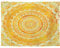 Wandteppich Retro Gelb Mandala Wandtuch Home Deko Wandbehang für Schlafzimmer Wohnzimmer Wohnheim Wandteppich Aesthetic Tapestry Wandkunst Wand Teppiche (200x150cm)
