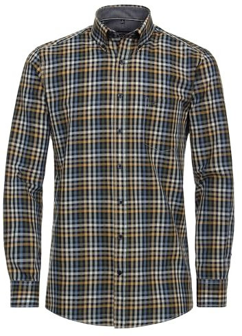 CASAMODA Freizeithemd Langarm kariert Comfort Fit