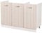 Shally Dogan Mobile Sottolavello per Cucina 3 Ante componibile Mobiletto base da 120 per lavello (120 x 50 x 85 cm, Olmo)