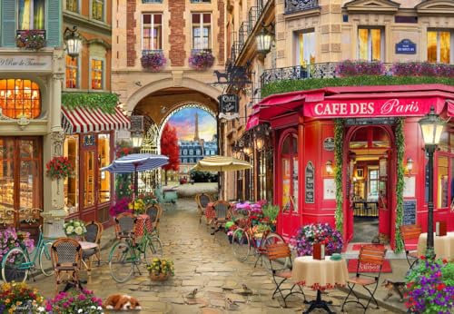 Puzzle 1000 Teile - Cafe des Paris