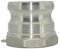 Raccordo con scanalatura Camlock Tipo A Adattatore di accoppiamento con connettore rapido in acciaio inossidabile 304 1/2 3/4 1 1-1/4 1-1/2 2 2-1/2 3 4(Size:1)