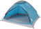 vidaXL Kuppel Campingzelt 2 Personen, Kuppelzelt mit Reißverschluss, Wurfzelt mit Tragetasche, Trekkingzelt Zelt, Blau 185T Polyester