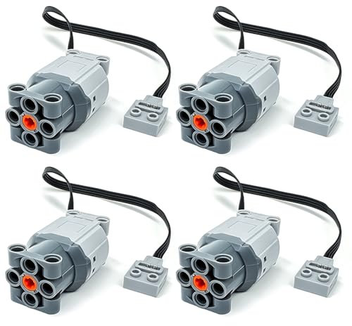 Power Functions L-Motor 88003 (4 PCS) Compatible with Motor MOC Technic Parts