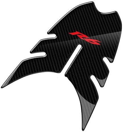 PPWIALL Motorcycle Sticker Für Yamaha-R6 2008-2016 Motorrad Front Gas Tankdeckel Schutz Tank Pad Anti Rutsch Aufkleber