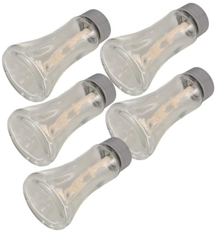 KITANDOVE 5stücke Alkoholbrenner Für Camping Und Labor Tragbare Alkohollampe Mit Versiegeltem Design Für Wissenschaftliche Experimente Und Picknicks