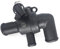Hajus 1211278 Thermostat Kühlmittel Thermostatgehäuse A1602000315 90°C kompatibel mit Smart Cabrio City-Coupe Fortwo Cabrio Coupe 450 Roadster Roadster Coupe 452 0.6 0.7