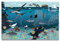 Close Up Unterwasserwelt XL Poster | für KInder | mit handgezeichneten Objekten | Meeresbewohner mit Bezeichnung | Wimmelbild zum Entdecken | 170g/m² | 91,5 x 61 cm