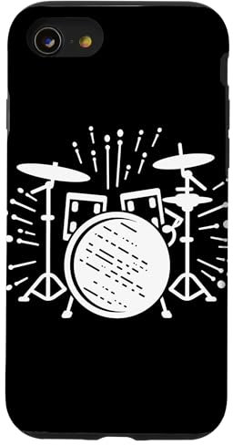 Coque pour iPhone SE (2020) / 7 / 8 Kit de batterie Instrument à percussion