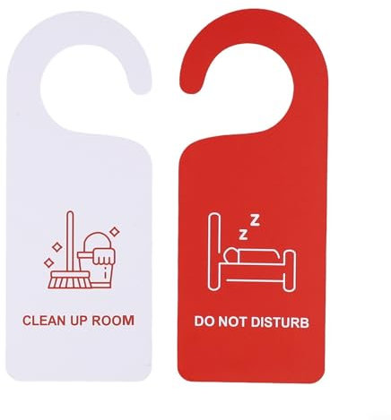 Tag für Hotel Türhänger, stören Sie nicht das Schild für Hotels, Bars, Cafés, Clubs, Pinnwand Anhänger Reinigungsetikett