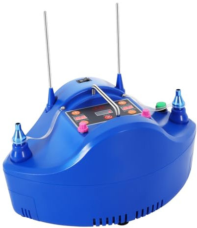 Pompa elettrica per palloncini, 1200 W, elettrica, piccola con 4 ugelli, portatile