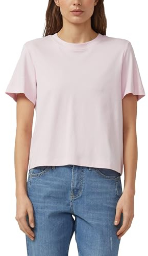 s.Oliver Verkürztes T-Shirt aus Interlockjersey