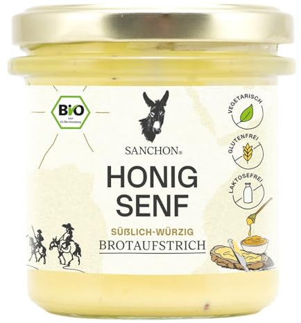 Sanchon Brotaufstrich Honig Senf 135 g