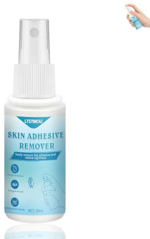 30ml Vendas Quita Pegamento, Spray para Eliminar Restos de Pegamento | Spray Quitaparches, Tiritas Vendas Quita Pegamento Adhesivo, para Eliminar Adhesivos Pegajosos Como Parches, Vendajes, Gasas