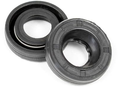 Wiltec Ersatzteil 2x Radialwellendichtring – 24 x 11 x 4 mm – Innen-Ø 10 mm – Außen-Ø 18 mm – Simmerring – für Dieselpumpe Biodieselpumpe Heizölpumpe