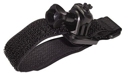 XLC Unisex – Erwachsene Helmhalterung Hm02 Fahrradlicht, Schwarz, 1size