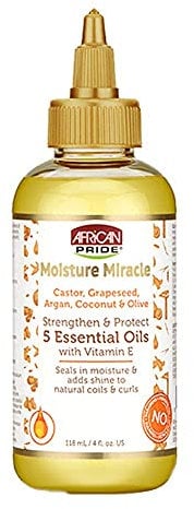 African Pride Moisture Miracle 5 Essential Oils 118ml