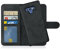 MyGadget Cover per Samsung Galaxy Note 9 - Custodia Libretto Magnetica - Custodia Portafoglio Flip Wallet Case - Porta Carte in Similpelle PU Removibile - Grigio Nero