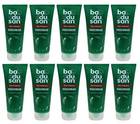 10er Pack Badusan Duschgel Duschbad Das Original 10 x 200 ml Tube